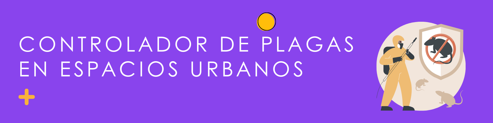 Controlador de plagas en espacios urbanos