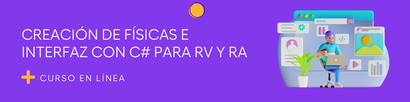 Creación de físicas e interfaz con C# para RV y RA