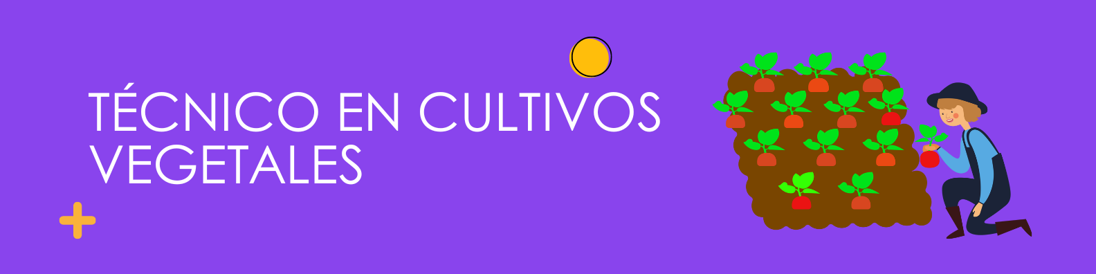 Técnico en cultivos vegetales