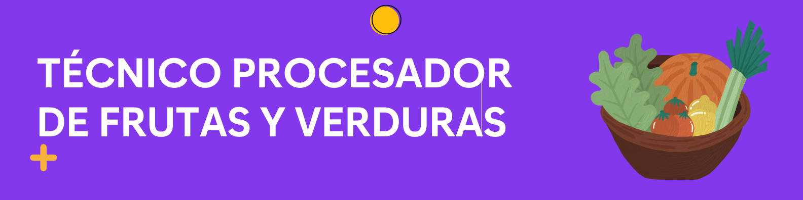 Técnico procesador de frutas y verduras