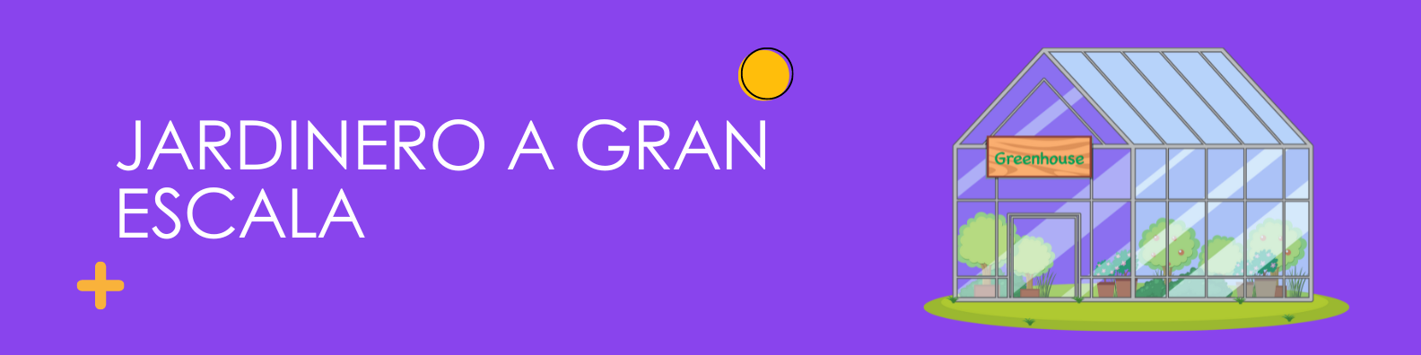 Jardinero a gran escala