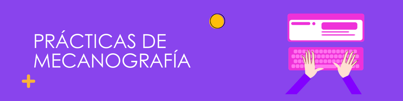 Prácticas de mecanografía