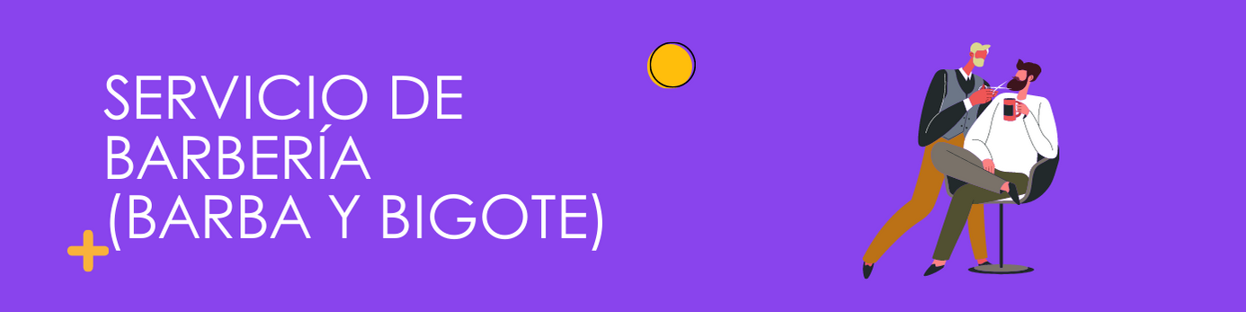 Servicio de barbería (Barba y bigote)